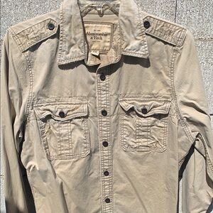 Abercrombie & Fitch Tan Men's Jacket
